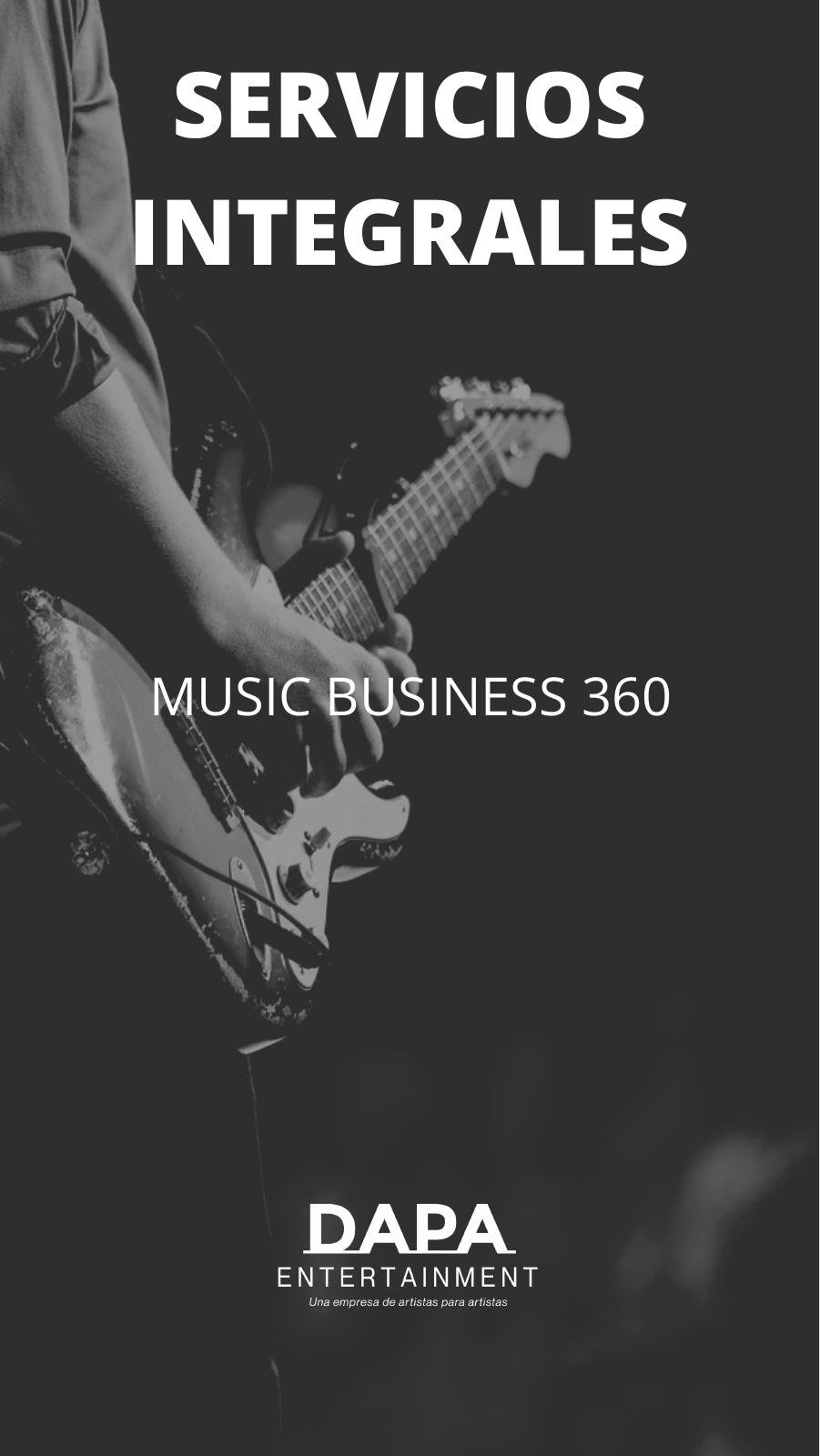 Portada de Servicios Integrales de DAPA Entertainment